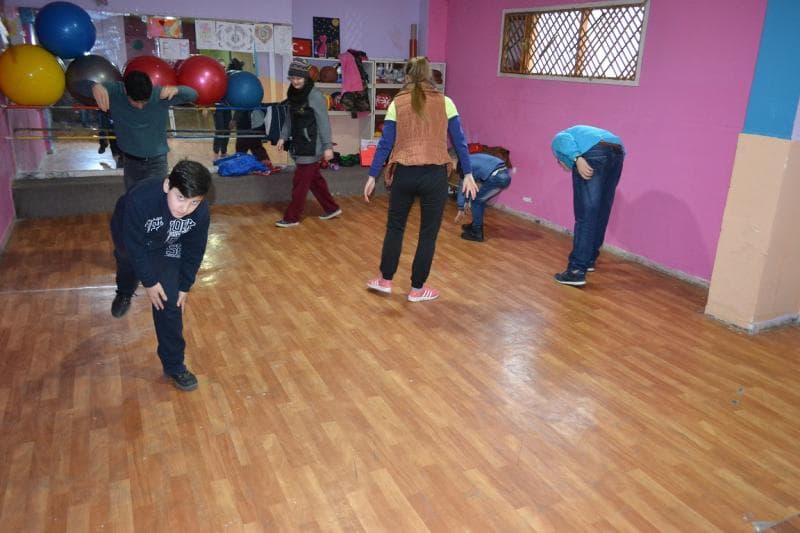 Özel eğitim beden eğitimi ve koordinasyon parkuru